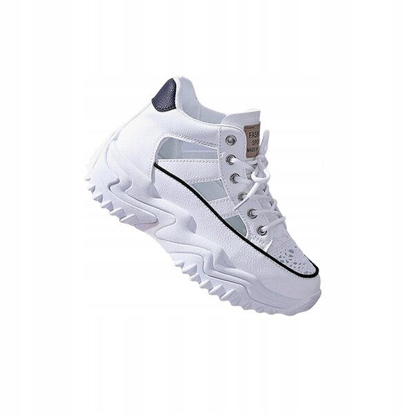 Lässige weiße Damen-Sneaker, Größe 38: bequeme und elegante Schuhe für jeden Tag