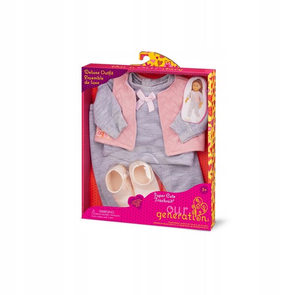 Our Generation Completo Abbigliamento Sportivo per Bambole 46cm con Giacca e Gilet