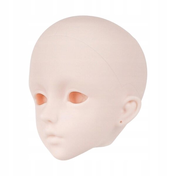 Tête BJD mâle 1/3 blanche pour collectionneurs et personnalisation PVC
