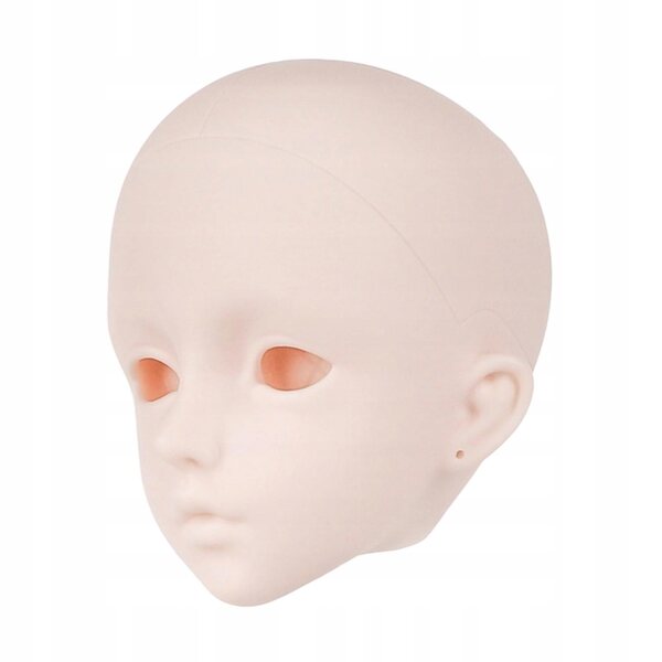 Tête BJD mâle 1/3 blanche pour collectionneurs et personnalisation PVC