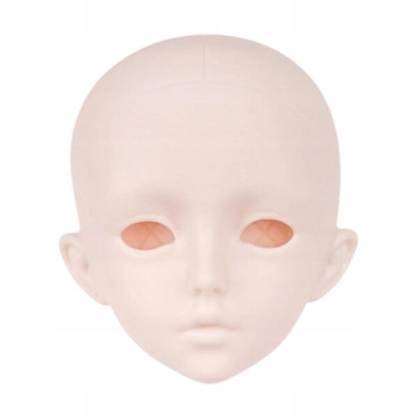 Tête BJD mâle 1/3 blanche pour collectionneurs et personnalisation PVC