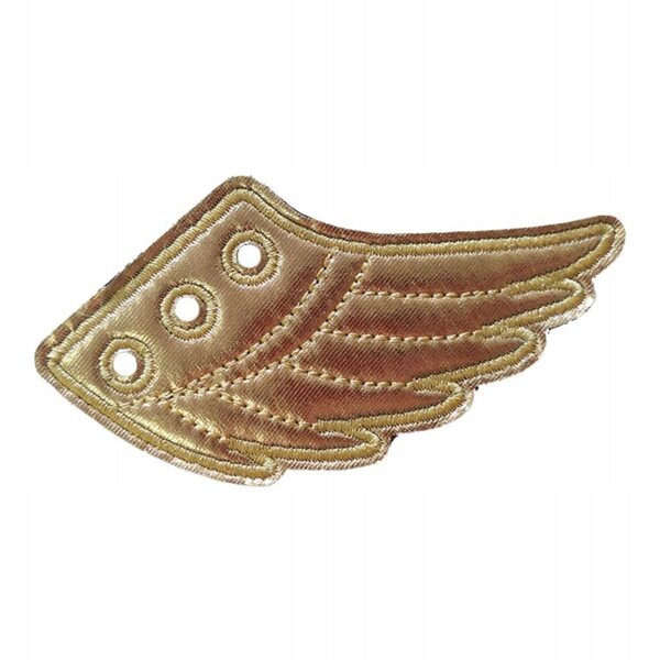 Antikgoldenes Engelsflügel-Accessoire für Schuhe – originelle Punk-Dekoration