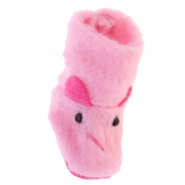 Scarpe Invernali Rosa in Peluche per Bambole Blythe 12 Pollici