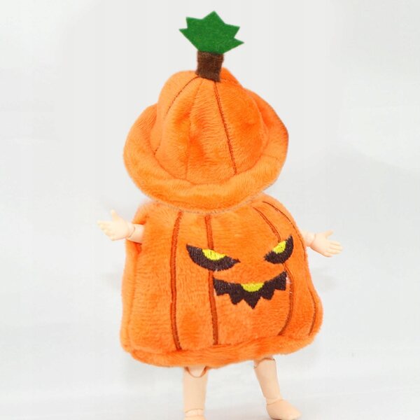 Costume Halloween 1:12 per Bambole OB11 con Cappello, Vestito in Tessuto