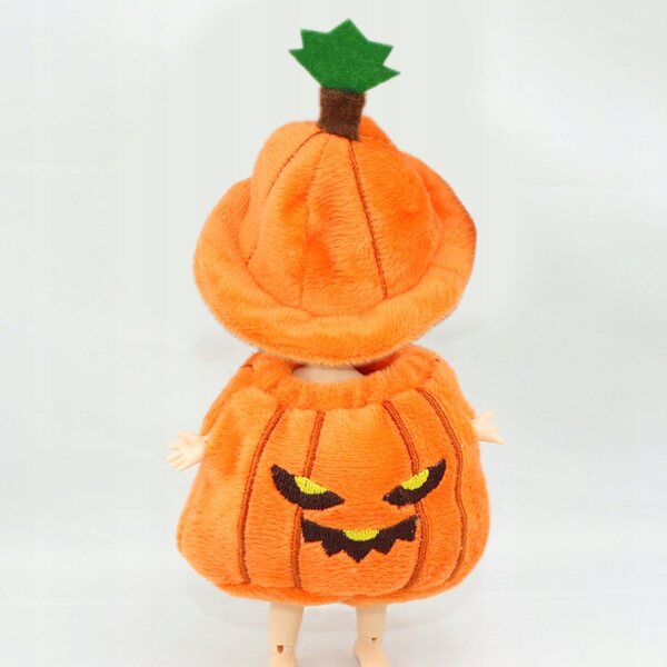 Costume Halloween 1:12 per Bambole OB11 con Cappello, Vestito in Tessuto
