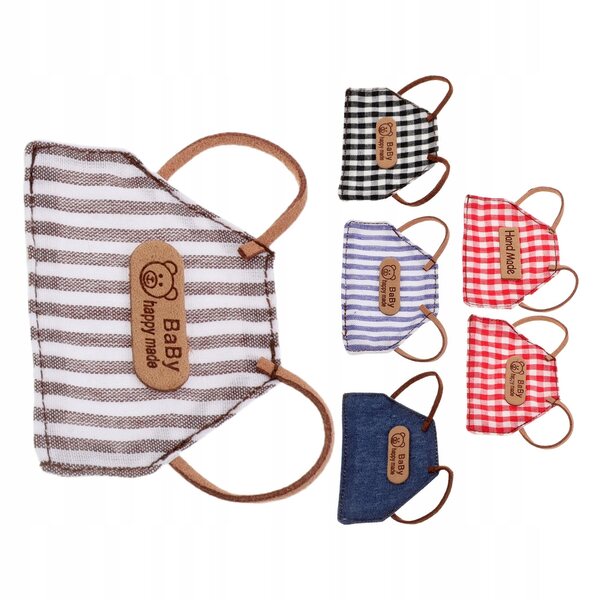 Set di 6 Grembiuli Vintage per Bambole - Accessori Creativi per Giochi di Ruolo