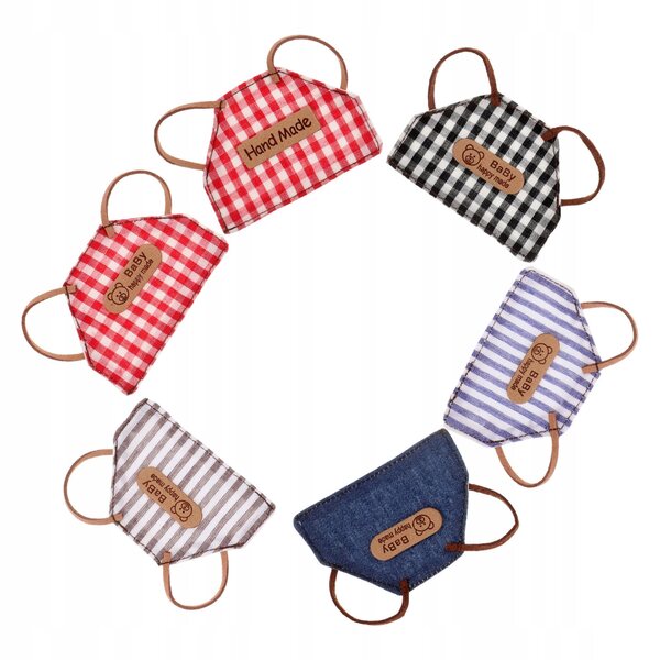 Set di 6 Grembiuli Vintage per Bambole - Accessori Creativi per Giochi di Ruolo