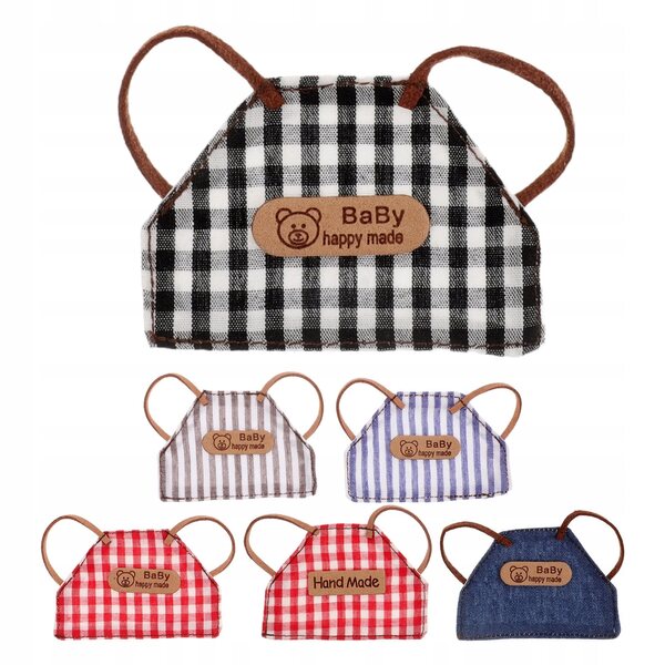 Set di 6 Grembiuli Vintage per Bambole - Accessori Creativi per Giochi di Ruolo