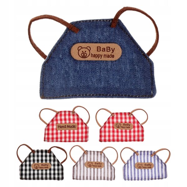 Set di 6 Grembiuli Vintage per Bambole - Accessori Creativi per Giochi di Ruolo