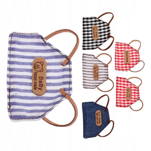 Set di 6 Grembiuli Vintage per Bambole - Accessori Creativi per Giochi di Ruolo