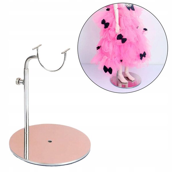 Supporto per bambole regolabile in acciaio inossidabile per action figure e bambole alla moda