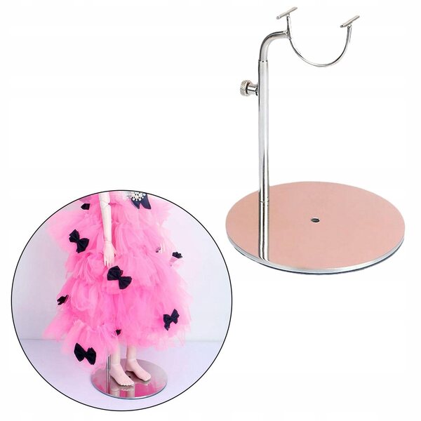 Supporto per bambole regolabile in acciaio inossidabile per action figure e bambole alla moda