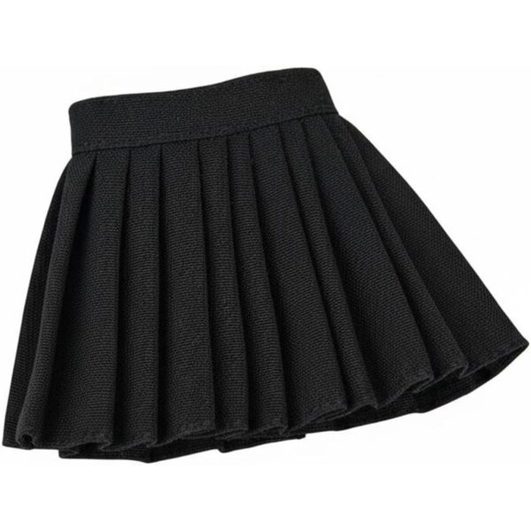 Gonna per Bambola BJD 1/6 Stile Scolaretta in Tessuto Nero - Predolo