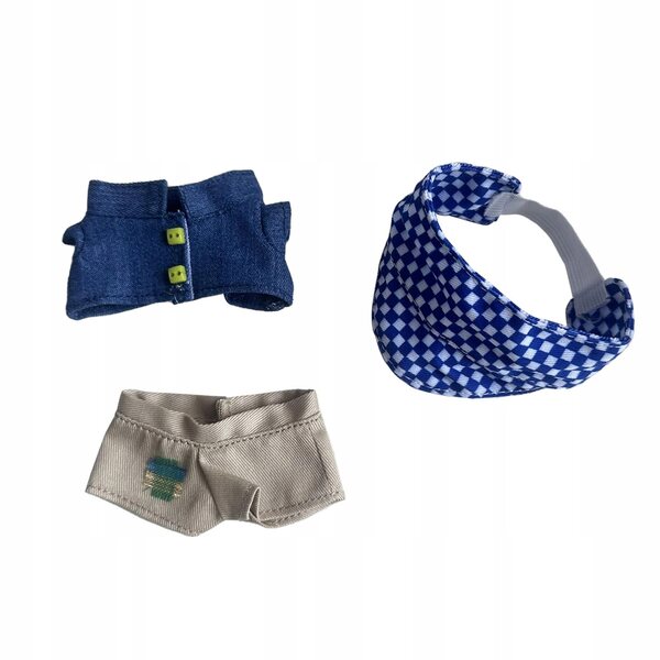 Bekleidungsset für 17-cm-Puppen – elegante Kleidung und farbenfrohe Accessoires
