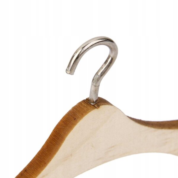 Set da 10 Appendini in Legno per Bambole 1/6 e 1/4 - 5 Pezzi Ciascuno