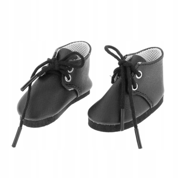 1/3 Puppenschuhe, braunes PU-Leder, modische Schnürsenkel, handgefertigt