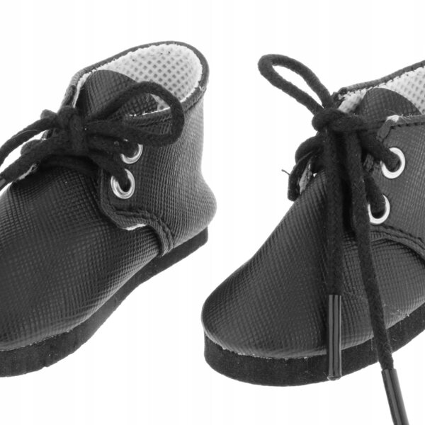 1/3 Puppenschuhe, braunes PU-Leder, modische Schnürsenkel, handgefertigt