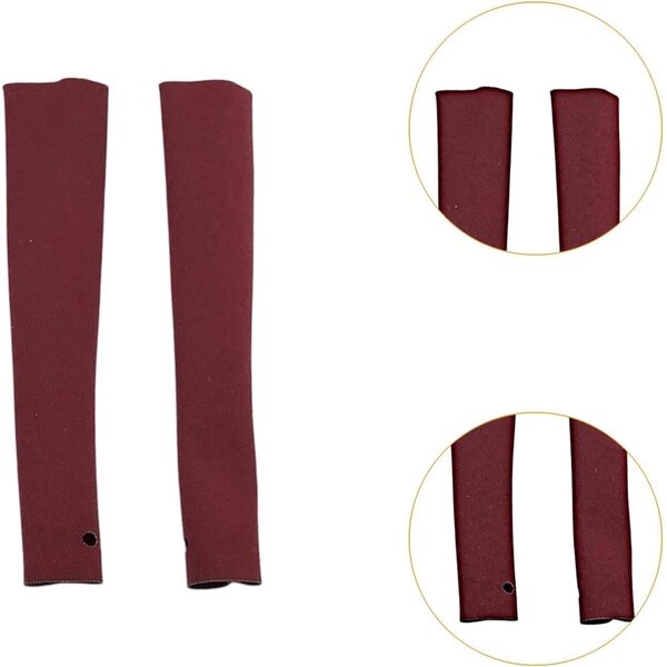 1/6-Ärmel für Frauenpuppe aus rotem Stoff – Sammler-Cosplay-Kleidungszubehör