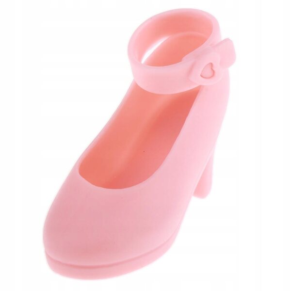 Scarpe da Sera Rosa per Bambole 1/4 BJD Sandali Estive con Tacco 45cm