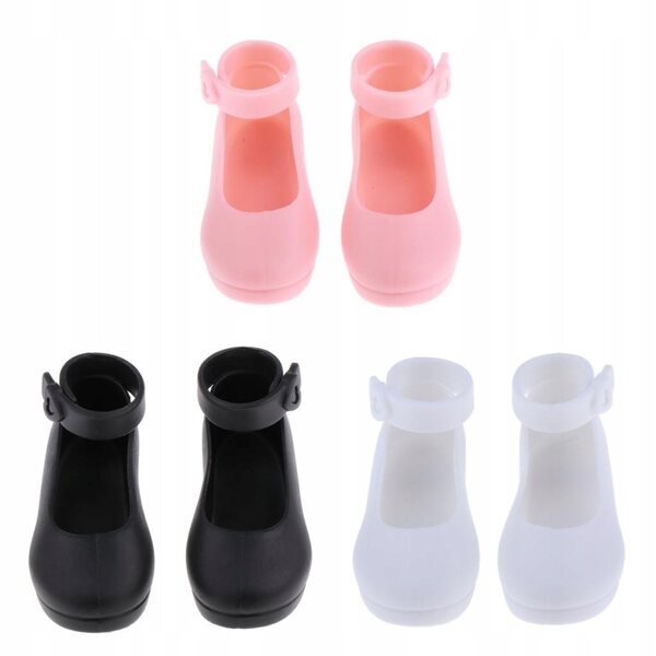 Scarpe da Sera Rosa per Bambole 1/4 BJD Sandali Estive con Tacco 45cm