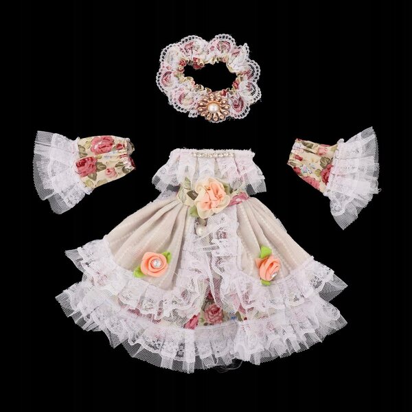 Ubranka pour poupées de 30 cm avec accessoires, ensemble complet style décontracté
