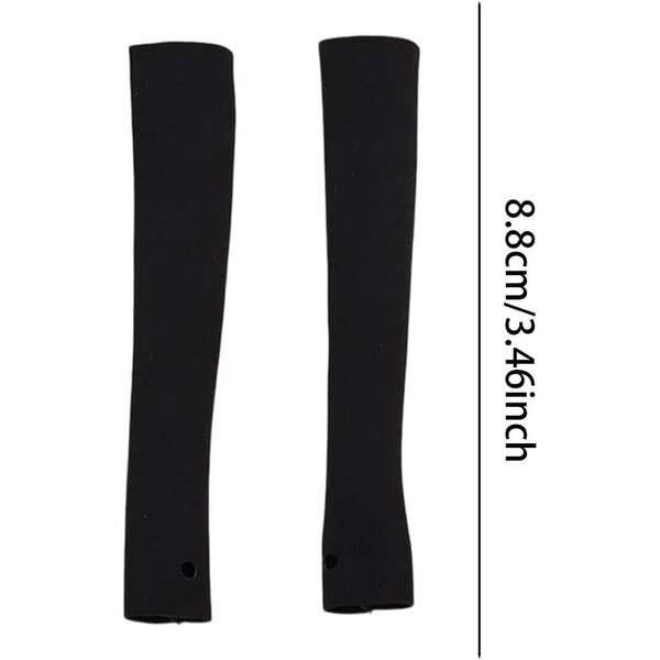 1/6 schwarze Stoffärmel für weibliche Puppe – Sammlerbekleidungszubehör