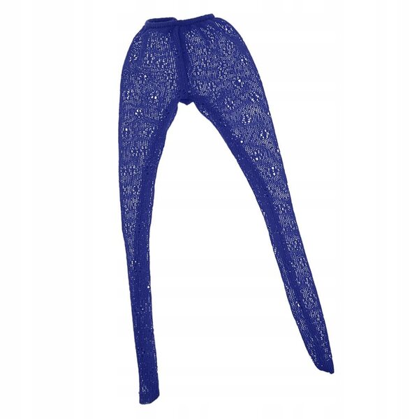 Rajstopy Femminili Blu in Scala 1/6 per Bambole da 12 Pollici