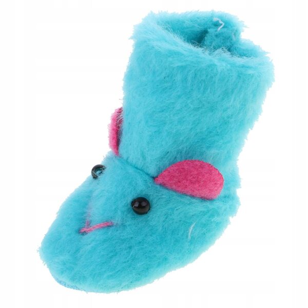 Scarpe in peluche per bambole 1/6 - Stivali nevosi colorati per Blythe 12 pollici