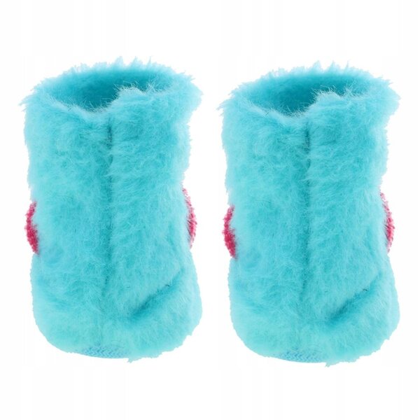 Scarpe in peluche per bambole 1/6 - Stivali nevosi colorati per Blythe 12 pollici