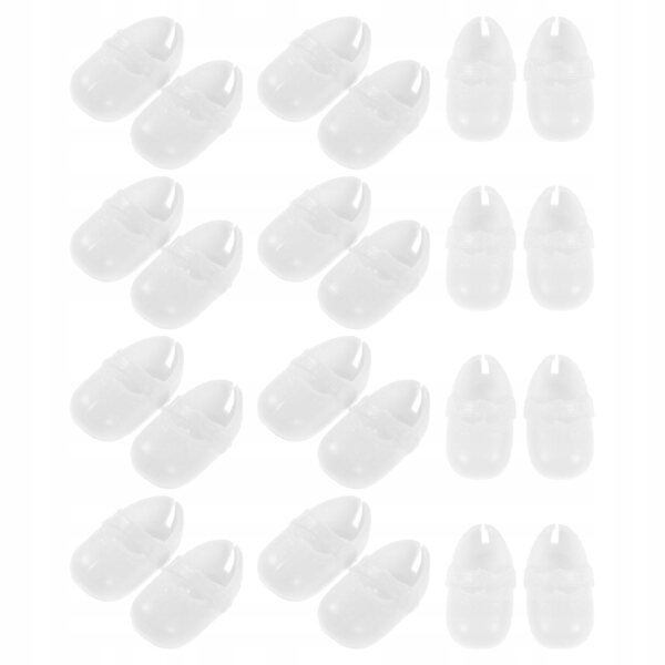135 pairs of colorful shoes for 16cm dolls, ideal for games and dress-ups