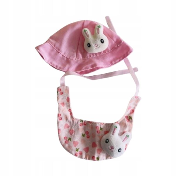 Abbigliamento Morbido e Decorativo per Anatroccolo di Peluche 15 cm Rosa