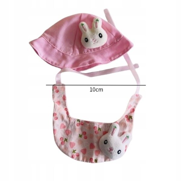 Abbigliamento Morbido e Decorativo per Anatroccolo di Peluche 15 cm Rosa