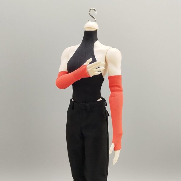 1/6 Ärmel für weibliche FewNvWa-Puppen aus widerstandsfähigem Stoff, kompatibel mit 30 cm