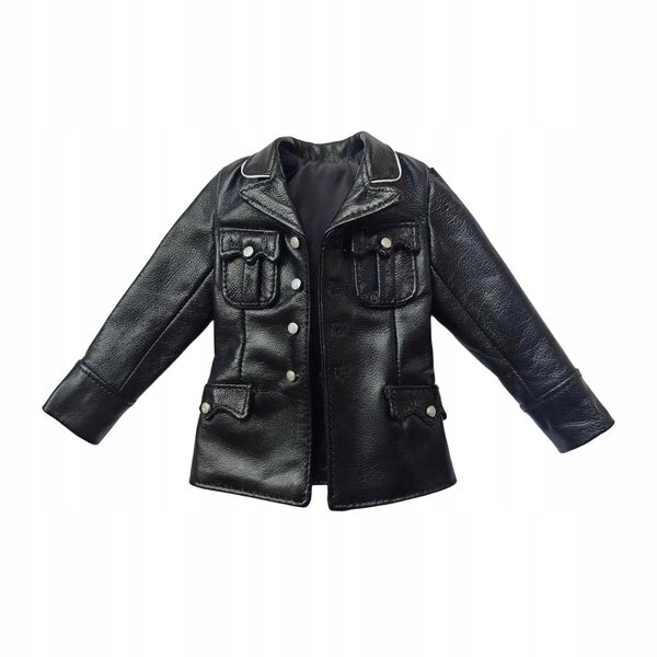 1/6 PU-Leder-Retro-Uniform für 12-Zoll-männliche Figuren