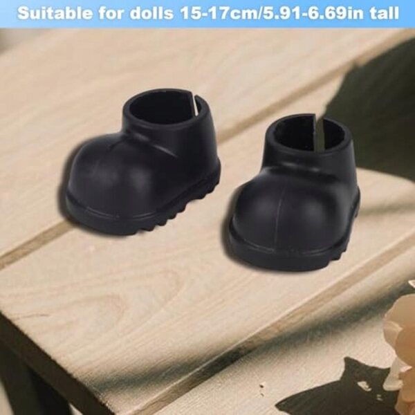 5 Paar Mini-Puppenschuhe, perfekt für Spielzeug und Geschenke