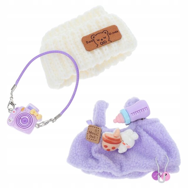 Puppenkleidungsset mit Fleece-Shorts für Sammler – Mehrfarbig