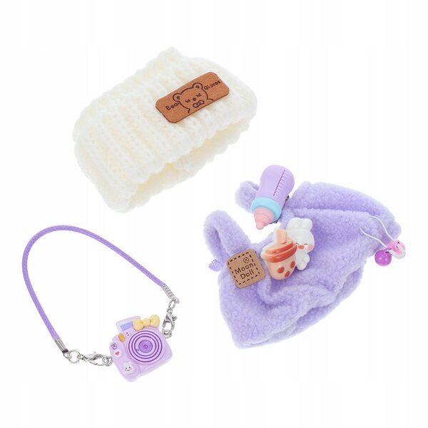 Puppenkleidungsset mit Fleece-Shorts für Sammler – Mehrfarbig