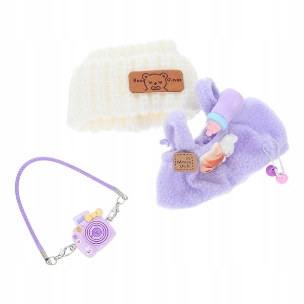 Puppenkleidungsset mit Fleece-Shorts für Sammler – Mehrfarbig