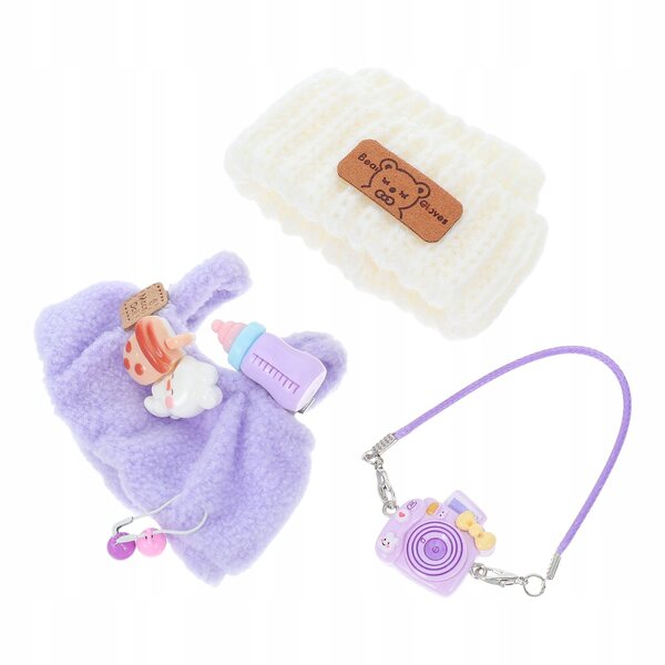 Puppenkleidungsset mit Fleece-Shorts für Sammler – Mehrfarbig