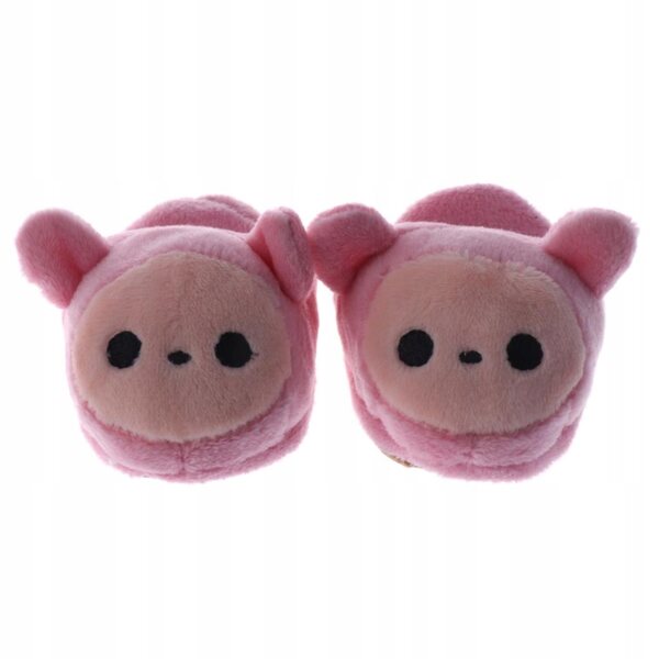 Scarpe peluche rosa per bambole 1/3 BJD pantofola invernale 8x5x3 cm