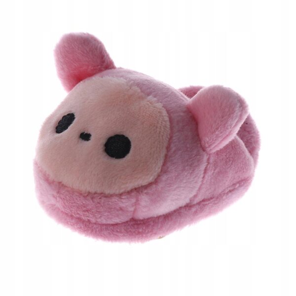 Scarpe peluche rosa per bambole 1/3 BJD pantofola invernale 8x5x3 cm