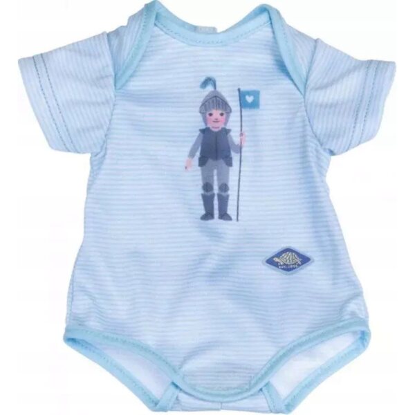 Body azzurro per bambola 35-36 cm in tessuto certificato CE Schildkrot