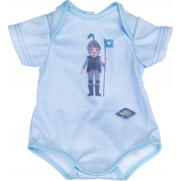 Body azzurro per bambola 35-36 cm in tessuto certificato CE Schildkrot
