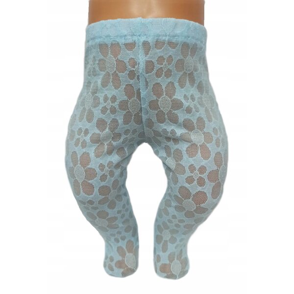 Collant bianchi traforati per una bambola da 30 cm - un prodotto polacco di alta qualità