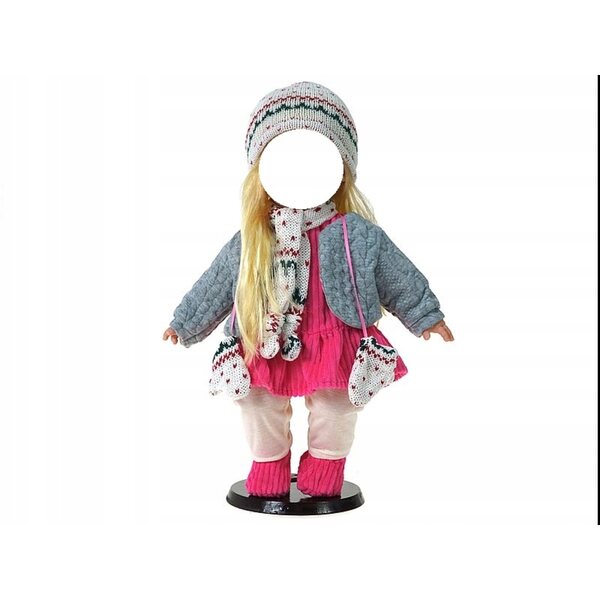 Set 7 capi di abbigliamento per bambole 40 cm - completo stile Adar