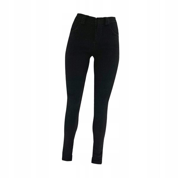 Pantaloni da donna Pantaloni skinny neri in scala 1/6 per Action Figure da 12 pollici