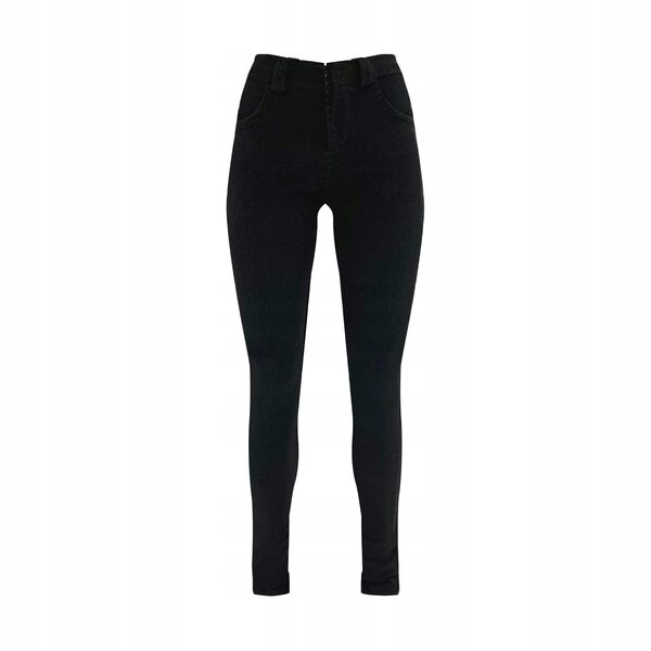 Pantaloni da donna Pantaloni skinny neri in scala 1/6 per Action Figure da 12 pollici