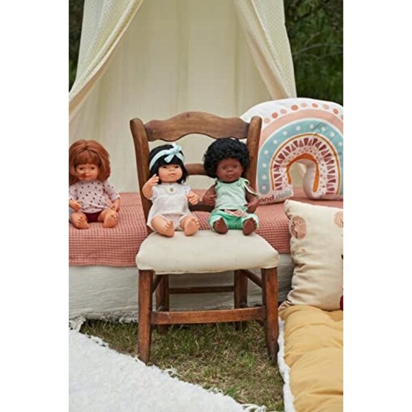 Set Abbigliamento Forest per Bambola 38 cm Miniland con Appendino e Fibbia