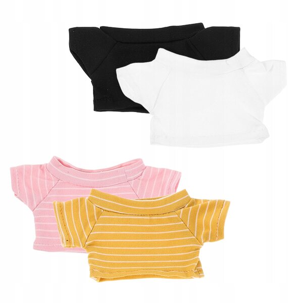 Set 4 Abiti Colorati per Orsetti di Peluche e Bambole – Adatti a Ogni Occasione