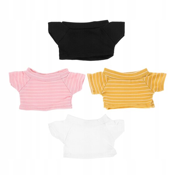 Set 4 Abiti Colorati per Orsetti di Peluche e Bambole – Adatti a Ogni Occasione